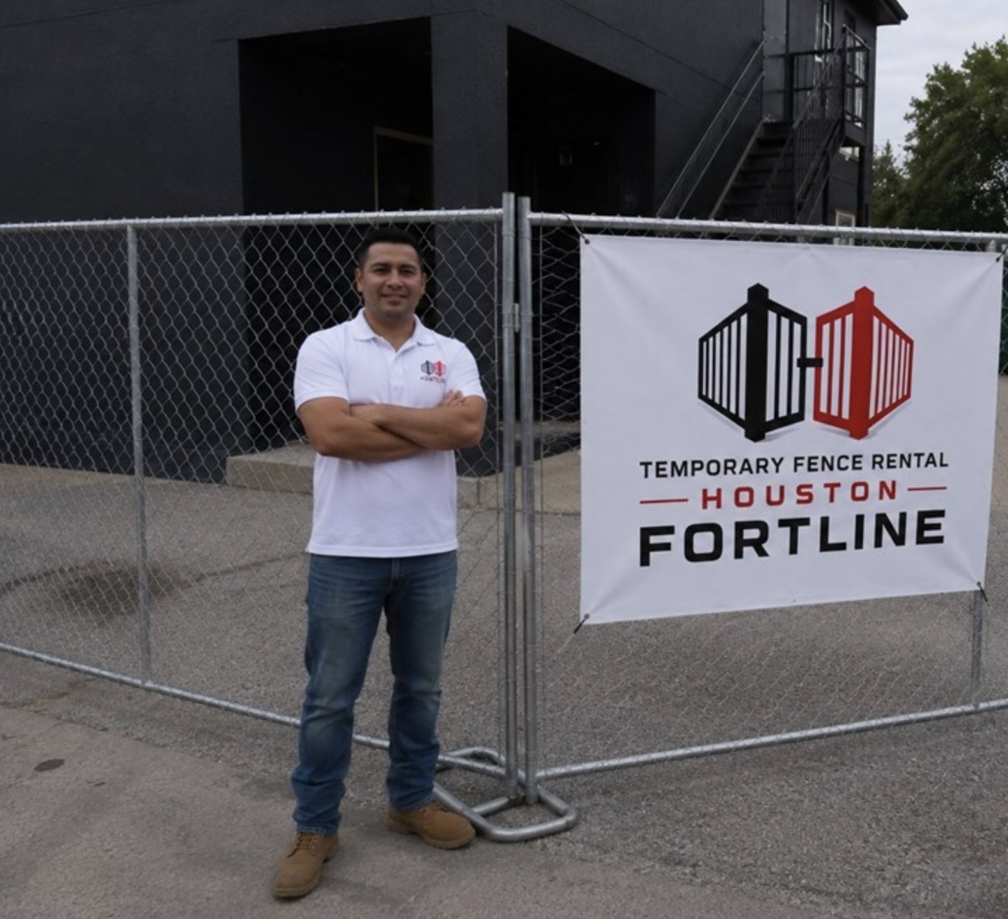 Owner of Temporary Fence Rental Houston Fortline